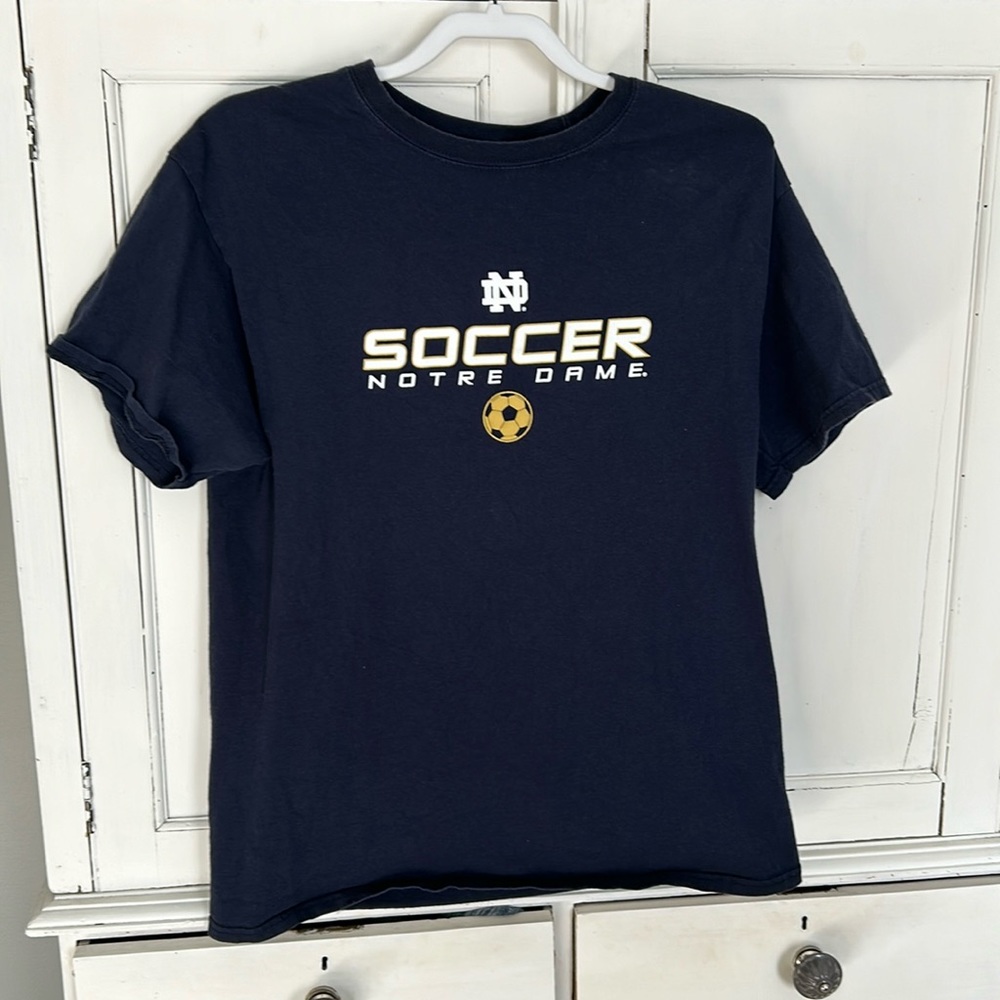Notre Dame soccer shirt